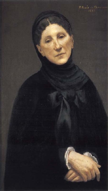 Pierre Puvis de Chavannes Portrait of Mme M.C oil painting image